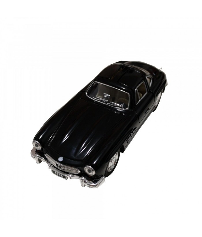 Masinuta Mercedes-Benz 300SL Coupe (1954) GoKi, negru, die-cast, 12.8 cm
