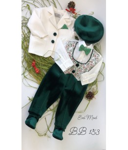 Costum elegant baiat, 3-6 luni, Evel Mod, 30507