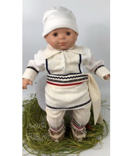 Costum popular bebe, 3-6 luni, EvelMod, 30633