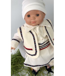 Costum traditional bebelusi, baiat, 3-6 luni, EvelMod, 30878